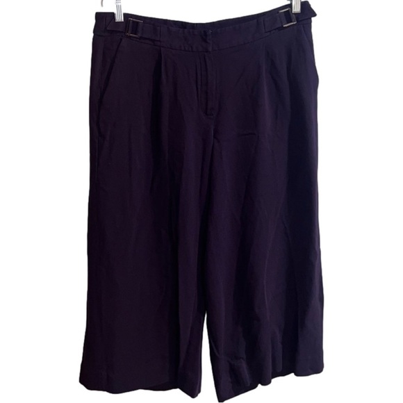 Classiques entire- Dark purple capri pants - Picture 1 of 6